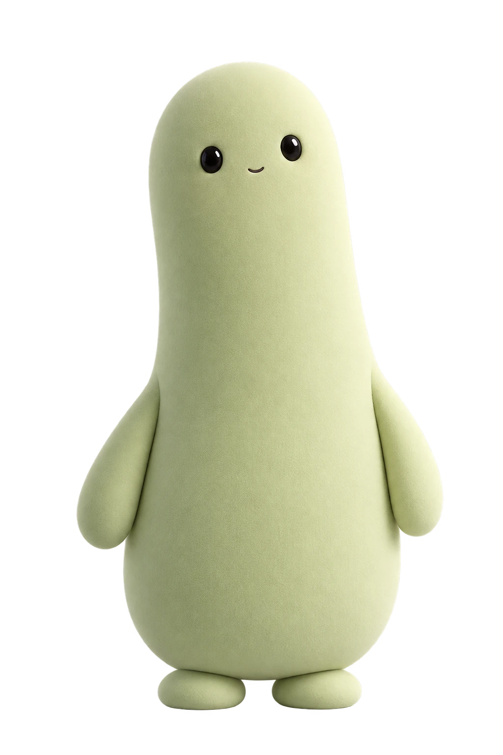 Sage, a tall pale green blob